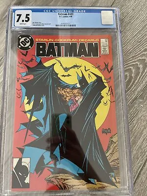 Buy Batman #423 (1988) CGC Todd McFarlane - 1st Printing • 175£