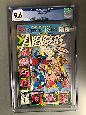 Buy Avengers Annual #21 CGC 9.6 1st Appearance Victor Timely Kang Part 4 4247165020 • 39.68£