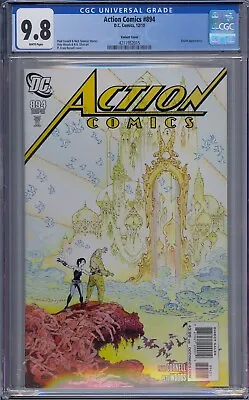 Buy Action Comics #894 Cgc 9.8 Variant Cover Death Pete Woods Rb Silva • 236.52£