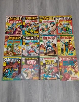 Buy X12 Avengers Marvel Comics 1975 Bundle 69 70 73 85 91 92 97 98 99 100 101 102 • 27.50£