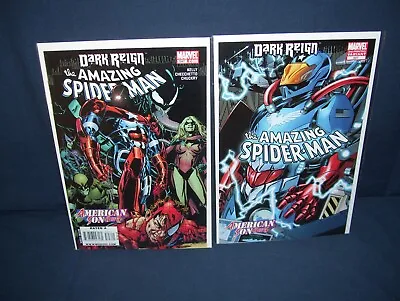 Buy The Amazing Spider-Man #597 With 2nd Print Variant Marvel Comics 2009 Dark Reign • 20.27£