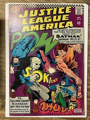 Buy Justice League Of America #46/DC Comic Book/1st SA Sandman/VG- • 27.07£