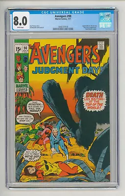 Buy Avengers #90 CGC 8.0 VFN • 105£