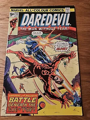 Buy Daredevil #132 (1976) 2nd Appearance Of Bullseye UK Price Variant • 27.98£