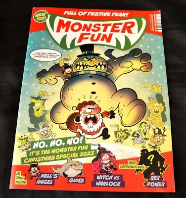 Buy UK Comic MONSTER FUN Issue 14 December 6th 2023 Christmas Festive Special • 8£