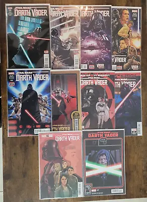 Buy Star Wars: DARTH VADER #9, 12, 13, 15, 18, 19, 21, 23, 30, 37 Marvel Comic Lot • 39.48£