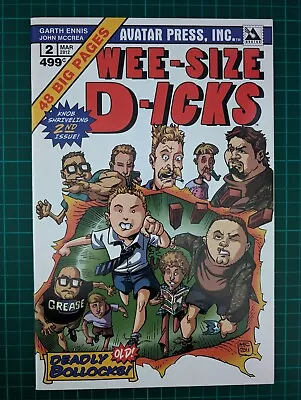Buy Wee-size D-icks #2 | Giant-Size X-Men #1 Homage / Parody | Ennis | Avatar Press • 4.99£