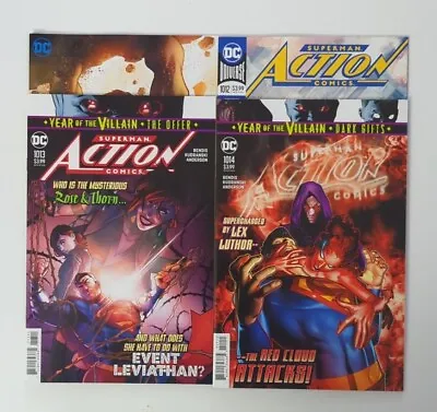 Buy Lot Of 4 2019 DC Action Comics #1011-1014 W/ Variant Cover VF/NM 🔑 • 12.27£