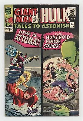 Buy Tales To Astonish #64 VG 4.0 1965 • 30.27£