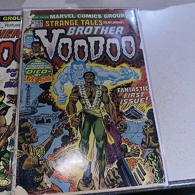 Buy Strange Tales # 169,170,172 Low Grade Marvel Comics Wein 1973 1st Brother Voodoo • 92.49£