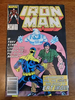 Buy Iron Man Tony Stark ~ JULY #220 ~ MARVEL COMIC BOOK (1987) • 4.80£