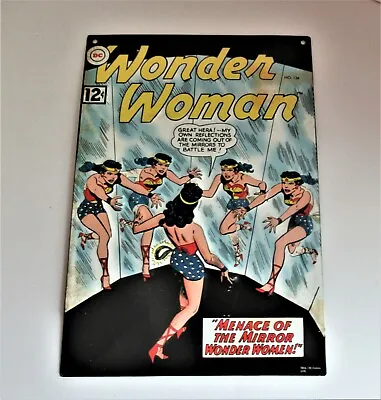 Buy DC Comics Wonder Woman #134 12 Cent New Comic Book Cover Embossed Metal SIGN • 17.29£