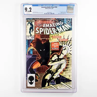 Buy The Amazing Spider-Man - #256 - CGC 9.2 - White Pages - 1st App Puma • 63.29£