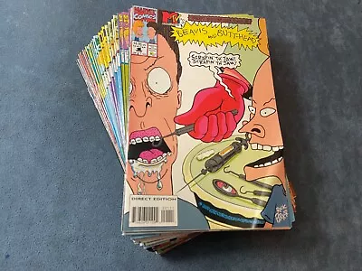 Buy Beavis And Butthead Comic Book Lot #1-8 14 15 Mid Grade 26 Variant Key Issues • 71.95£
