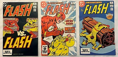 Buy Flash #s 323 324 325 Death Of Reverse Flash DC Comics 1983 • 43.48£