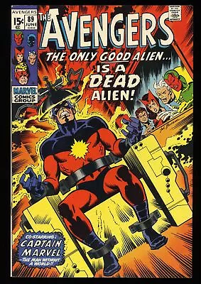 Buy Avengers #89 NM- 9.2 The Only Good Alien! Captain Marvel! Sal Buscema Cover! • 78.46£