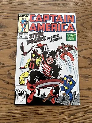Buy Captain America # 337 (Marvel 1988) 1st Appearance Steve Rogers As U.S Agent! NM • 7.94£