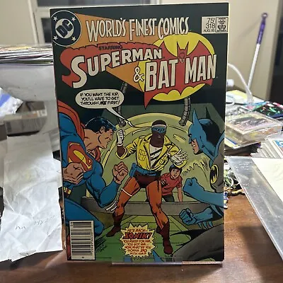 Buy World’s Finest Comics #318 Vol 1 (DC) Featuring Superman & Batman And Sonik! • 12.06£