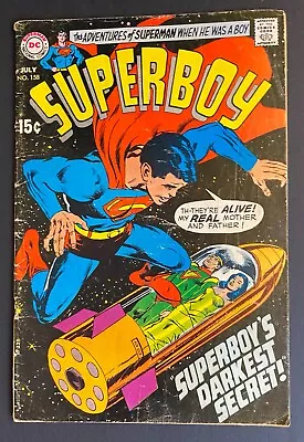 Buy Superboy 1969 No. 158, DC Silver Age, 4 - VG • 3.17£