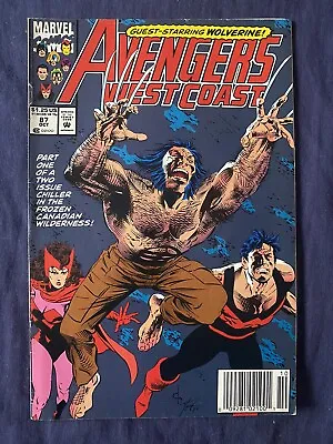 Buy West Coast Avengers #87 (marvel 1992) Newsstand Edition - Bagged & Boarded • 5.45£