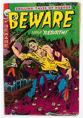 Buy Beware #13 (#1) - Scarce KEY Pre-Code Horror 1st Issue - VG • 394.51£