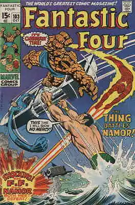 Buy Fantastic Four (Vol. 1) #103 VG; Marvel | Low Grade - Sub-Mariner - Stan Lee - J • 15.98£