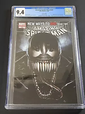 Buy AMAZING SPIDER-MAN #569 (Anti-Venom 1st App, Adi Granov Variant) CGC 9.4 NM 2008 • 67.20£