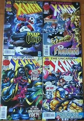 Buy The Uncanny X-Men #342 #343 #344 #345 Marvel 1997 Comic Books • 12.66£