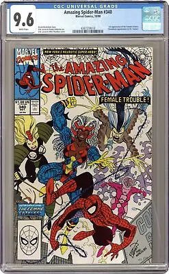 Buy Amazing Spider-Man #340 CGC 9.6 1990 4387239018 • 71.58£