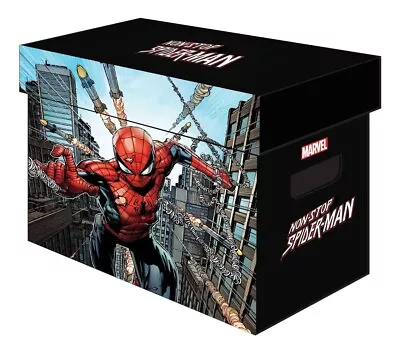 Buy NON-STOP SPIDER-MAN Printed Comic Short Box Storage Marvel LOT OF 5 NEW • 95.63£