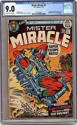 Buy Mister Miracle #6 CGC 9.0 1972 2115738019 • 232.70£