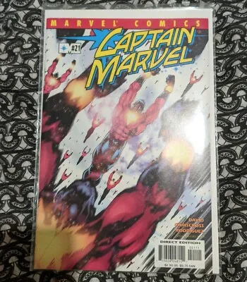 Buy Captain Marvel 21 2001 Comics 1st Full Appearance Big Mother NM- • 9.99£