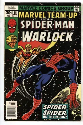 Buy Marvel Team-up #55--Warlock--Spider-Man--comic Book--VF/NM • 47.70£