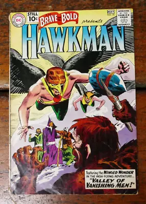 Buy The Brave And The Bold #35 - 1961 DC Comics - 2ND HAWKMAN HAWKGIRL APPEARANCE VG • 63.29£
