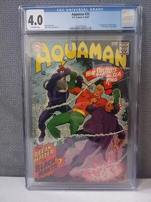 Buy Aquaman 35 1st Black Manta • 158.12£