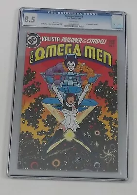 Buy Omega Men #3 CGC 8.5 1st Appearance Of Lobo - DC Comics 1983 - White Pages • 146.25£