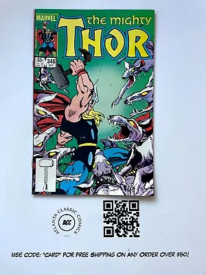 Buy Mighty Thor # 346 NM Marvel Comic Book Korvac Loki Odin Sif Asgard 27 J800 • 7.69£