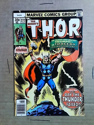 Buy Thor (1962 Marvel 1st Series Journey Into Mystery) #272 VF • 23.75£