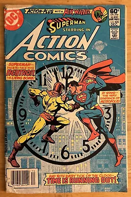 Buy Action Comics 526; Wolfman Story, Staton Art; Apps: Neutron, Air Wave, H.I.V.E. • 9.57£