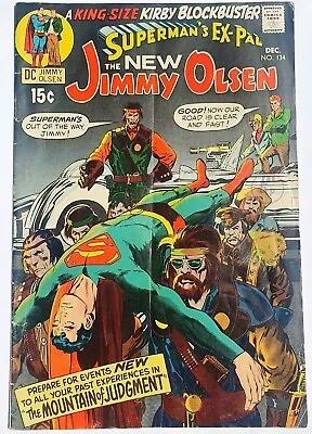 Buy Supermans Pal Jimmy Olsen 134 DC 1970 1st App Of Darkseid Neal Adams Cover Art • 284.99£