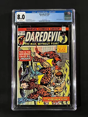 Buy Daredevil #120 CGC 8.0 (1975) - Nick Fury & El Jaguar App • 56.29£