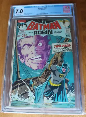 Buy 1971 DC Batman #234 CGC Graded 7.0 Comic Book -- FREE SHIPPING! (G-3) • 437.58£