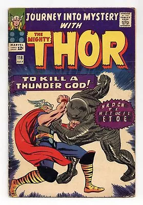 Buy Thor Journey Into Mystery #118 GD 2.0 1965 1st App. The Destoyer, Odinsleep • 23.99£