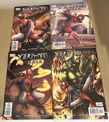Buy Spider-Man India # 1 - 4 Complete Comic Set 1st Pavitr Prabhakar Marvel 2005 NM • 19.99£