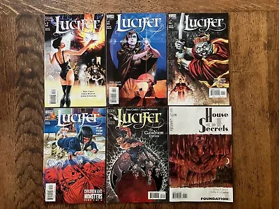 Buy DC Vertigo Lot - Lucifer #3, 6, 7, 10 & 73 + House Of Secrets #1 (1995) • 7.91£