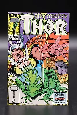 Buy Thor (1966) #364 1st Print 1st App Of Throg Loki Turns Thor Into A Frog VF/NM • 14.23£