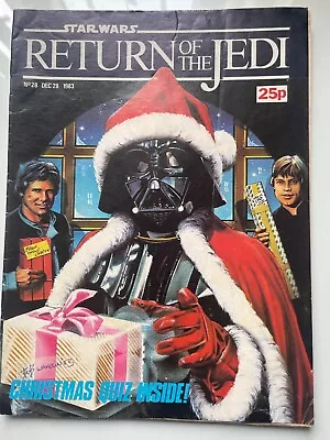 Buy Star Wars Weekly Return Of The Jedi No.28 Marvel Comic UK. • 1.75£