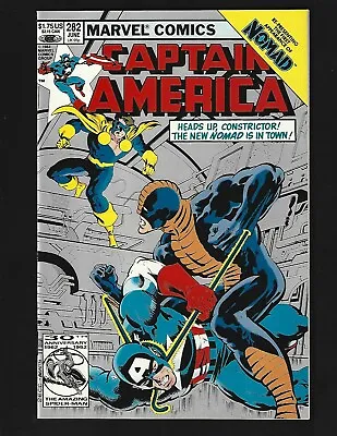 Buy Captain America #282 (Silver 2nd Prt)  NM 1st Jack Monroe/Bucky As Nomad N. Fury • 7.88£