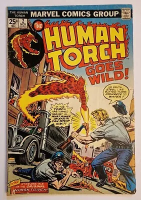 Buy The Human Torch #2 Reprint Of 1st Appearance Of The Wizard Marvel 1974 G/VG • 2.39£