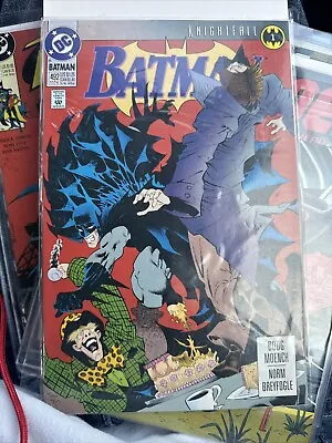 Buy Dc: Batman #492, Platinum Edition, Knightfall Story Arc Begins, 1993, Nm- (9.2)! • 16.09£